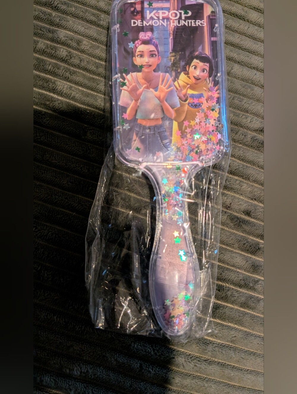 New K-pop Demon Hunters Hair Brush